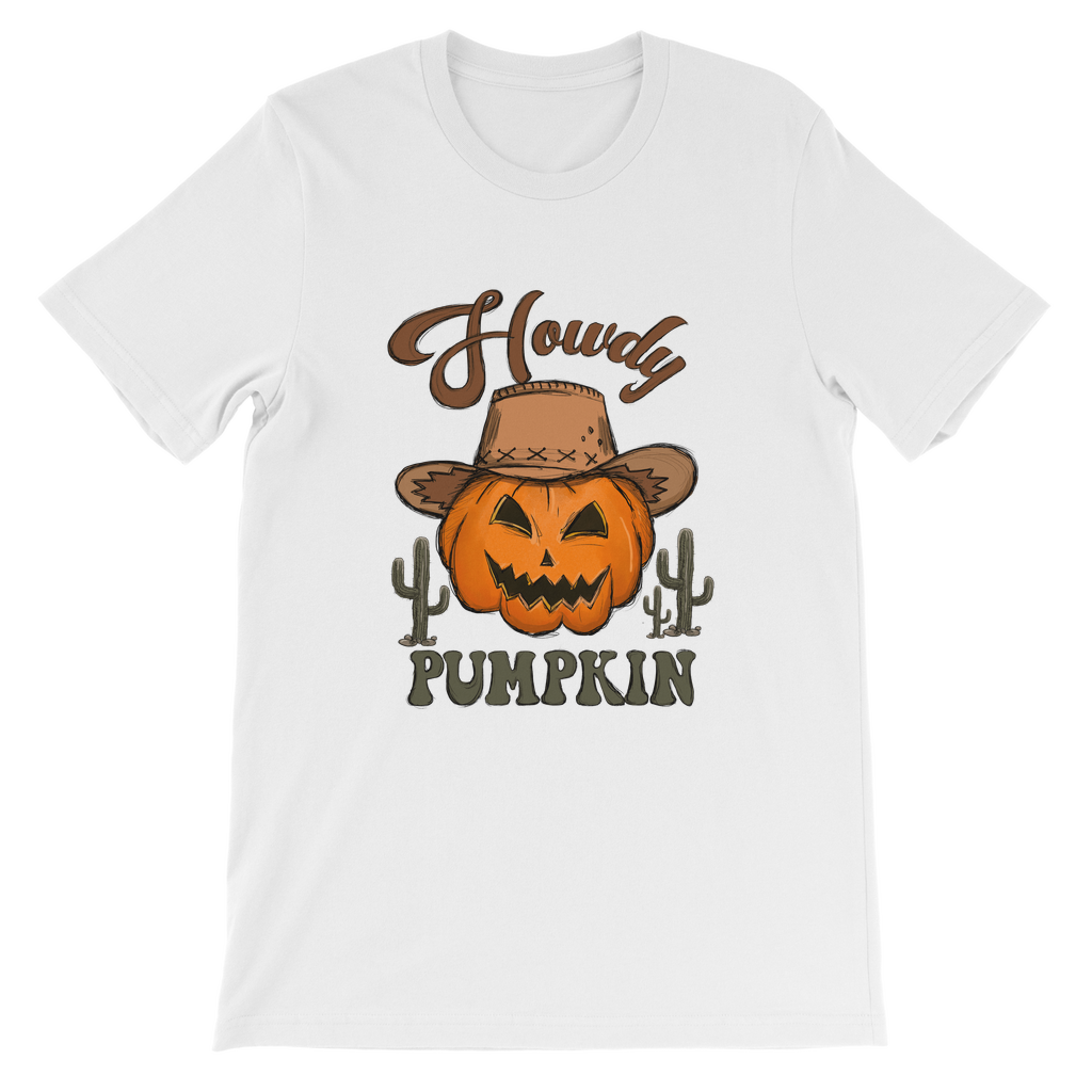 HOWDY PUMPKIN Classic Kids T-Shirt - DirectlyPersonalised