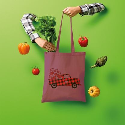 Love Truck Shopper Tote Bag - DirectlyPersonalised
