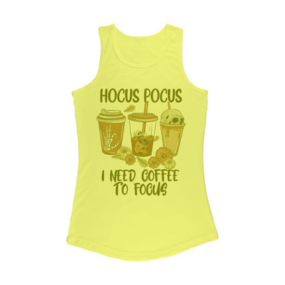 HOCUS POCUS -COFFEE DESIGN Women Performance Tank Top - DirectlyPersonalised