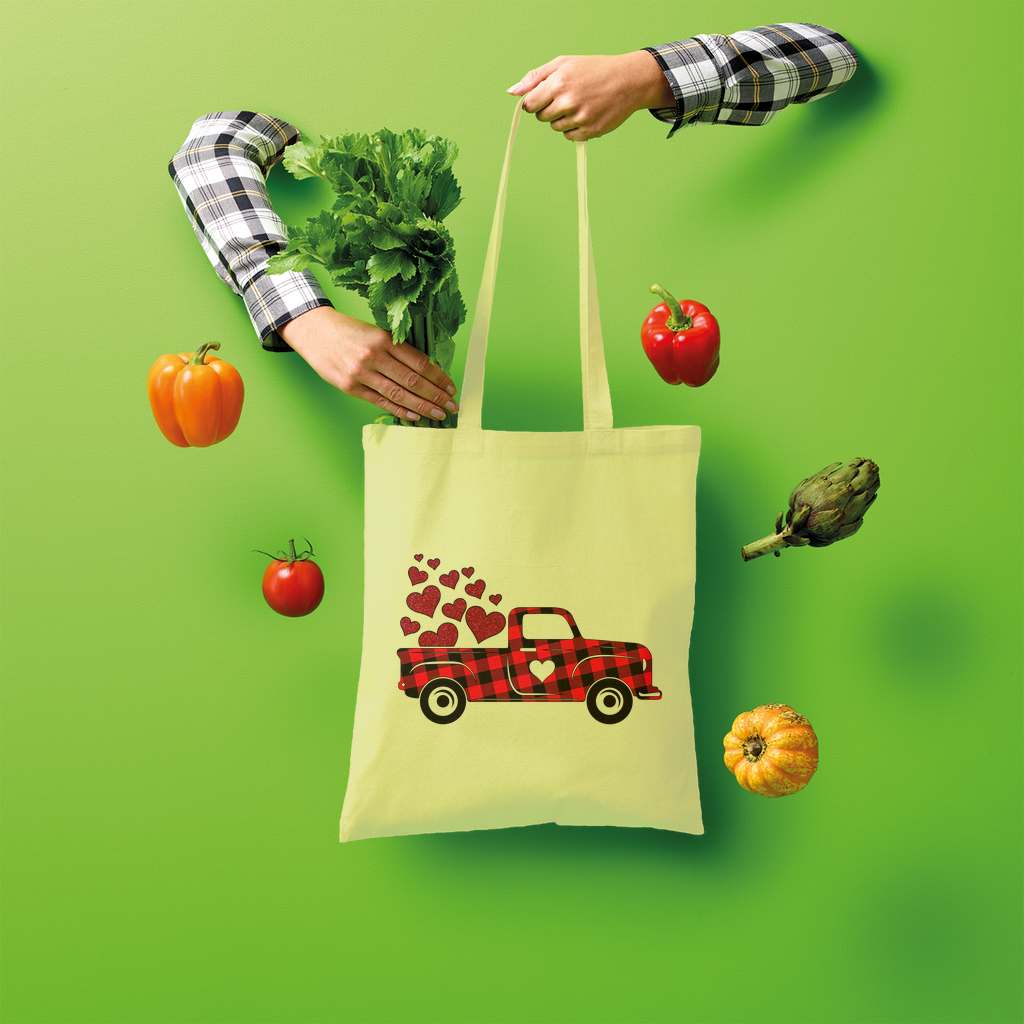 Love Truck Shopper Tote Bag - DirectlyPersonalised