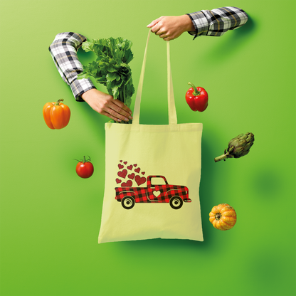 Love Truck Shopper Tote Bag - DirectlyPersonalised