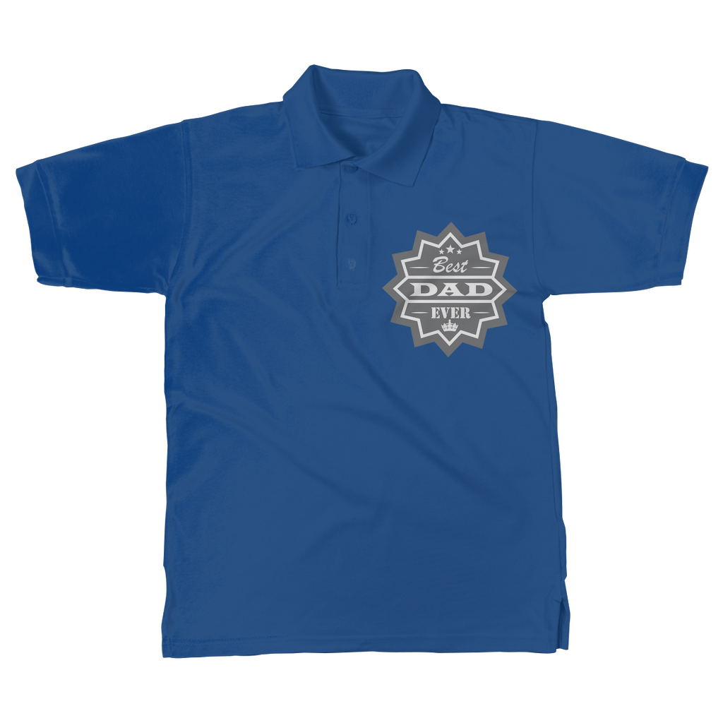 Best Dad Ever Classic Adult Polo Shirt - DirectlyPersonalised