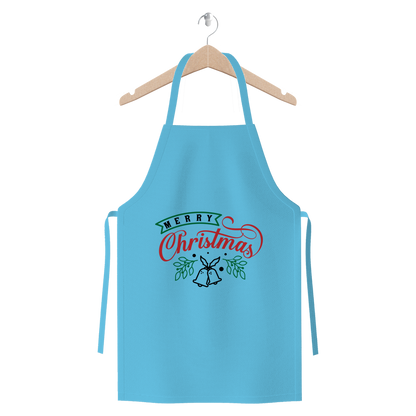 Merry Christmas Premium Jersey Apron