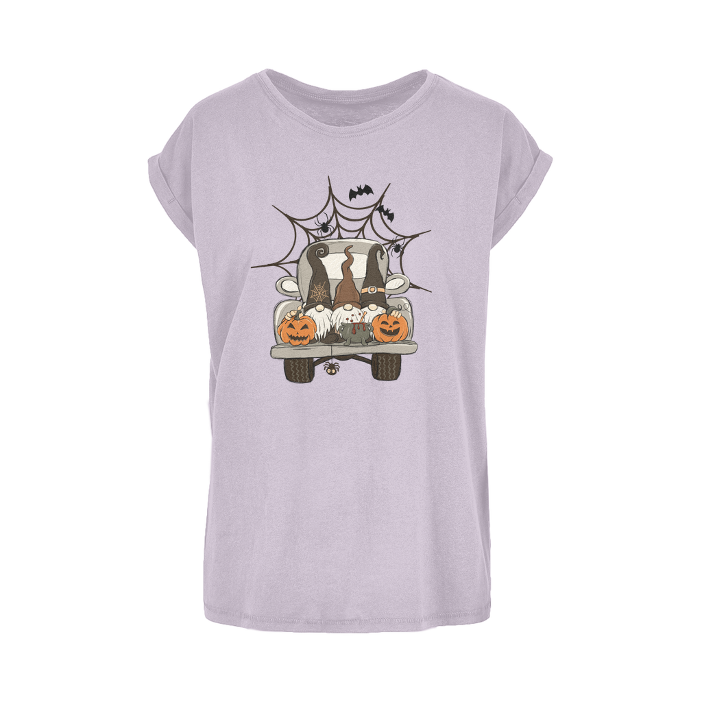 LETS GET SPOOKY Women's Extended Shoulder T-Shirt XS-5XL - DirectlyPersonalised