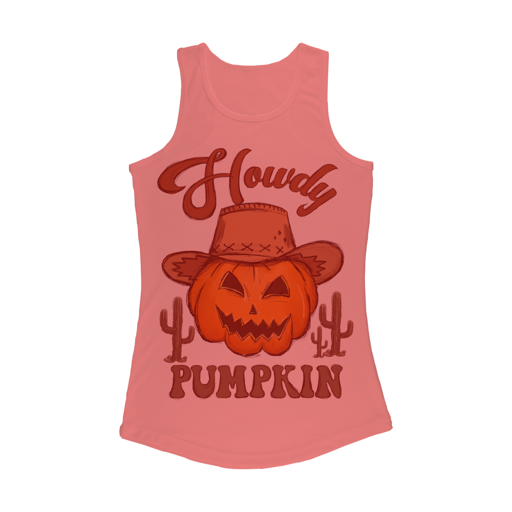 HOWDY PUMPKIN Women Performance Tank Top - DirectlyPersonalised
