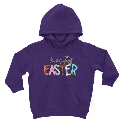 Happy Easter Classic Kids Hoodie - DirectlyPersonalised