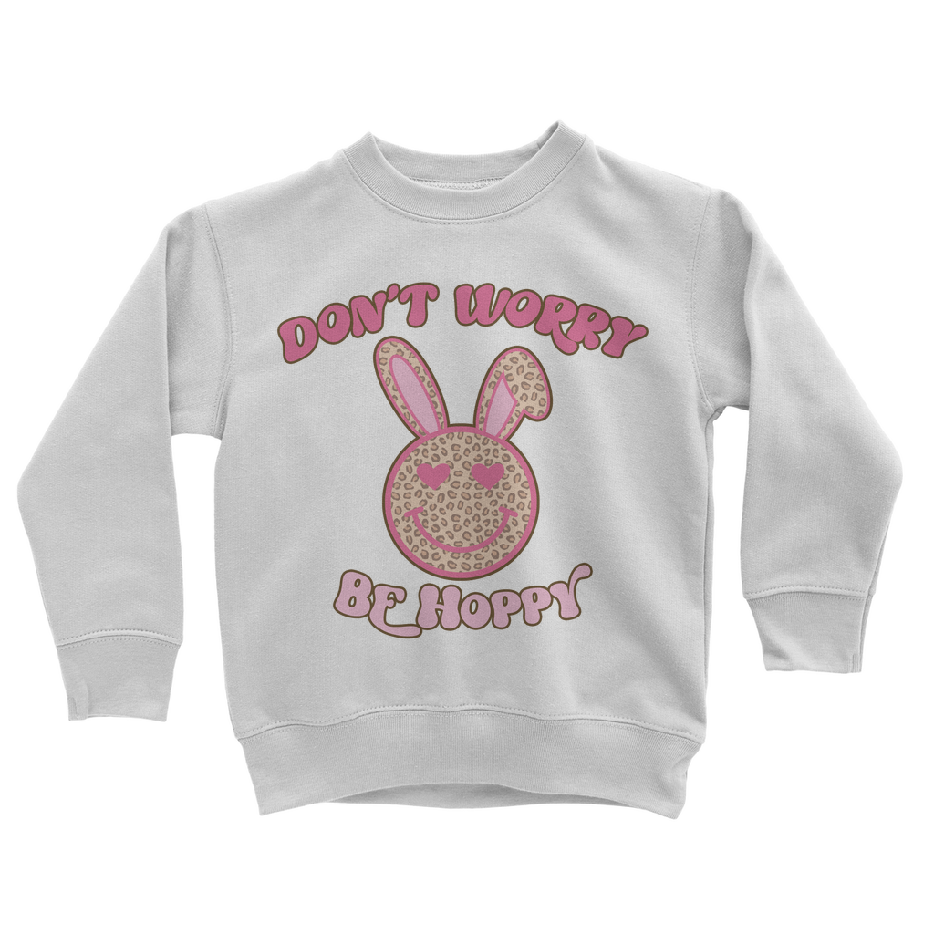 Don't worry be 'happy' Classic Kids Sweatshirt - DirectlyPersonalised