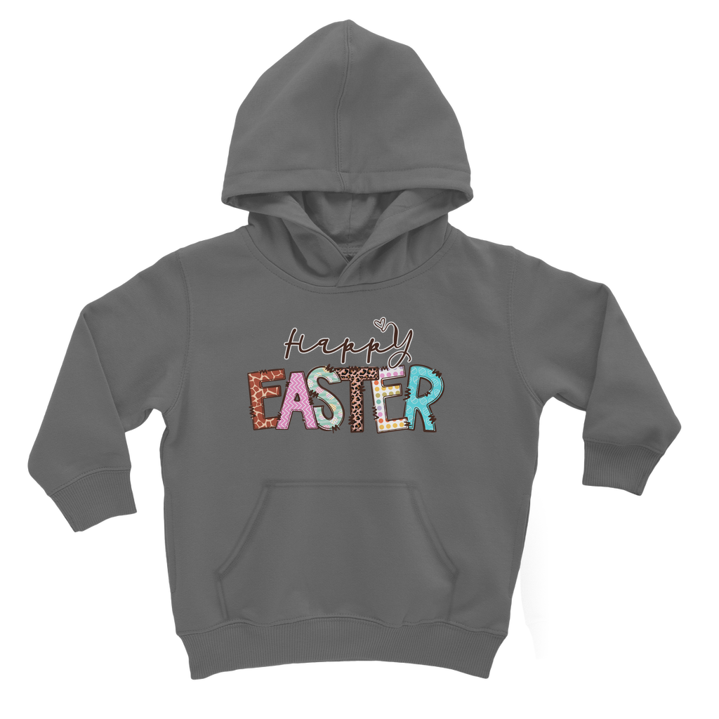Happy Easter Classic Kids Hoodie - DirectlyPersonalised