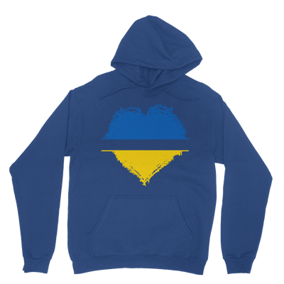 HEARTS WITH UKRAINE Classic Adult Hoodie