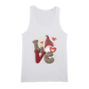 Ladies Valentine Design Organic Jersey Unisex Tank Top