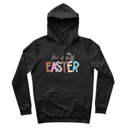 Happy Easter 100% Organic Cotton Hoodie - DirectlyPersonalised