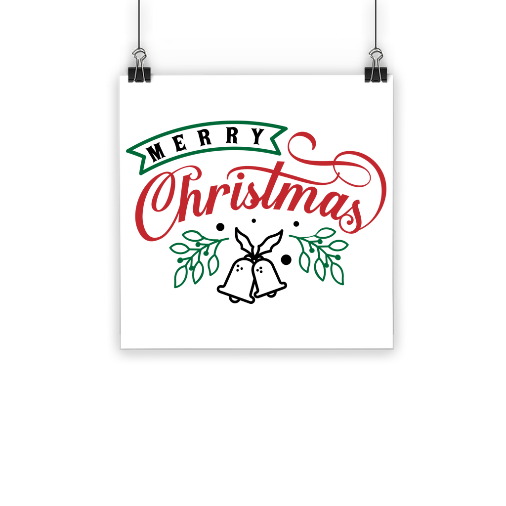 Merry Christmas Classic Poster - DirectlyPersonalised
