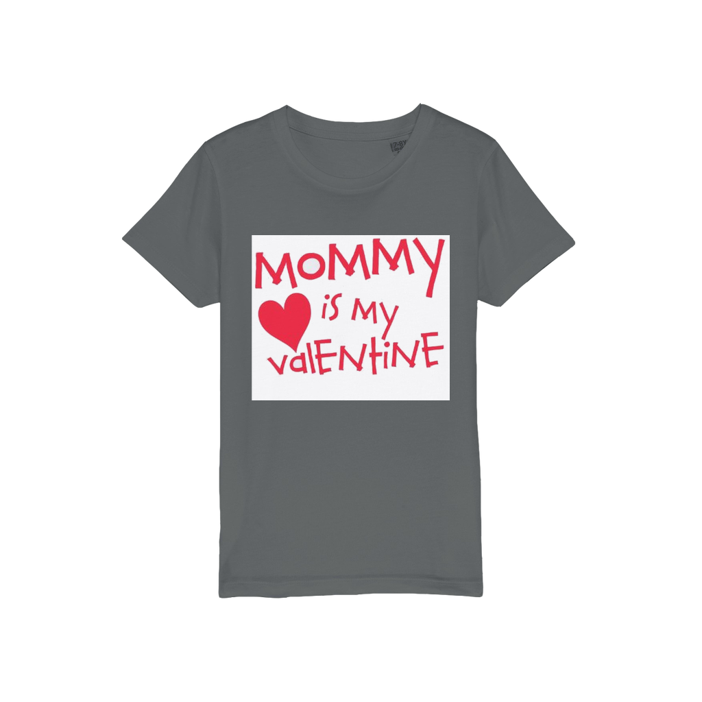 Mummys Valentine Organic Jersey Kids T-Shirt - DirectlyPersonalised