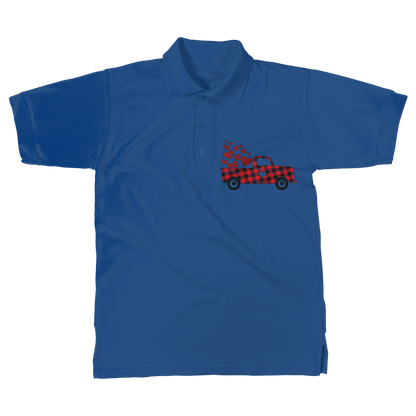 Love Truck Classic Adult Polo Shirt - DirectlyPersonalised
