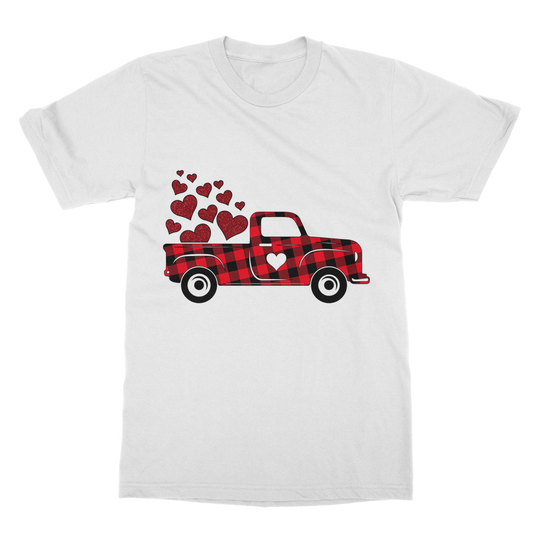 Love Truck Classic Adult T-Shirt - DirectlyPersonalised