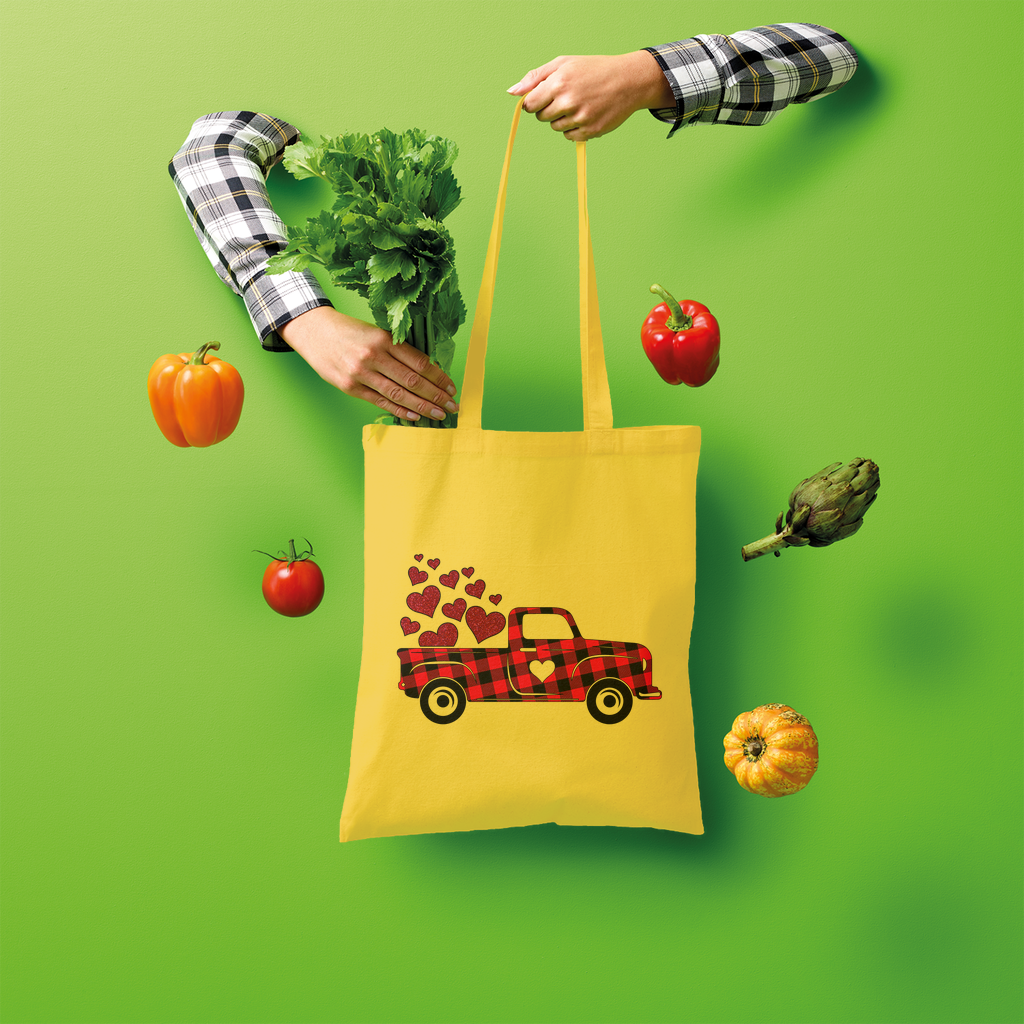 Love Truck Shopper Tote Bag - DirectlyPersonalised