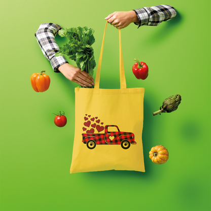 Love Truck Shopper Tote Bag - DirectlyPersonalised