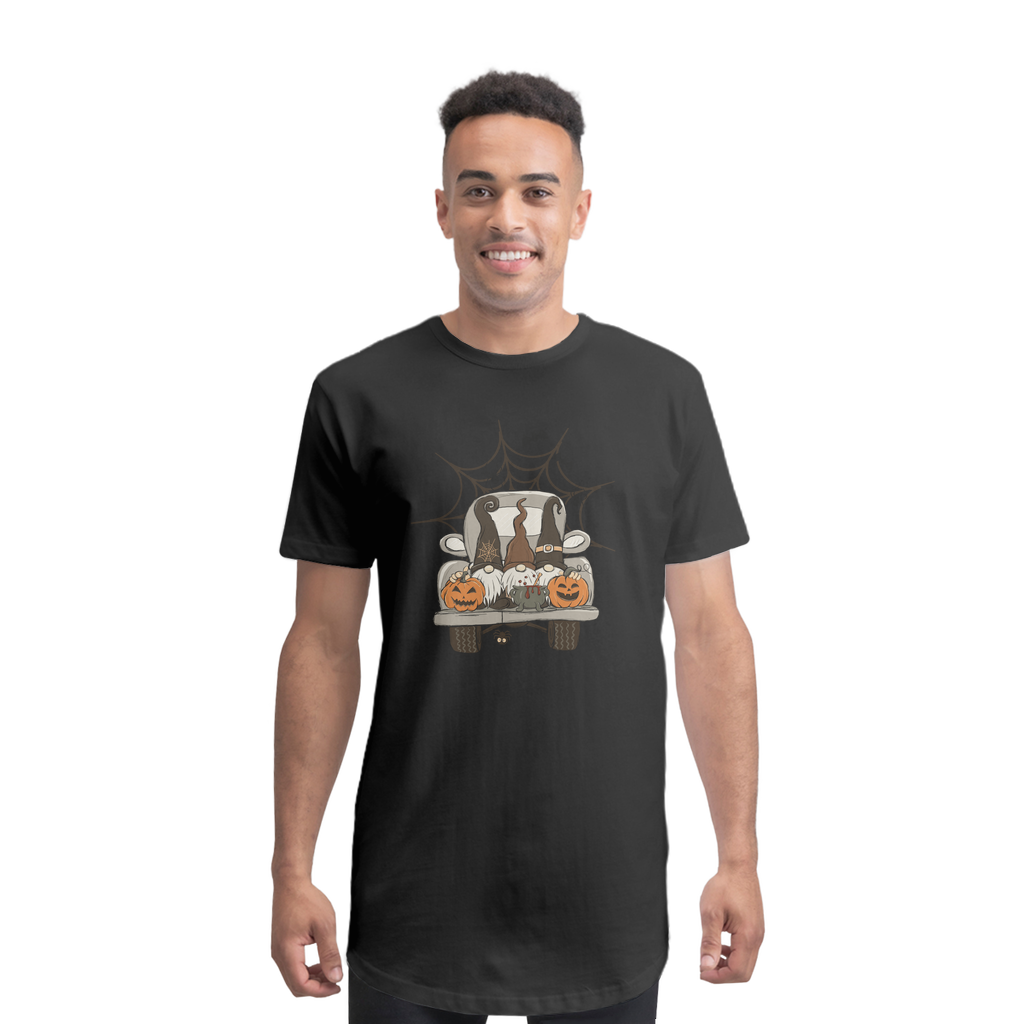 LETS GET SPOOKY Premium Long Body T-Shirt - DirectlyPersonalised