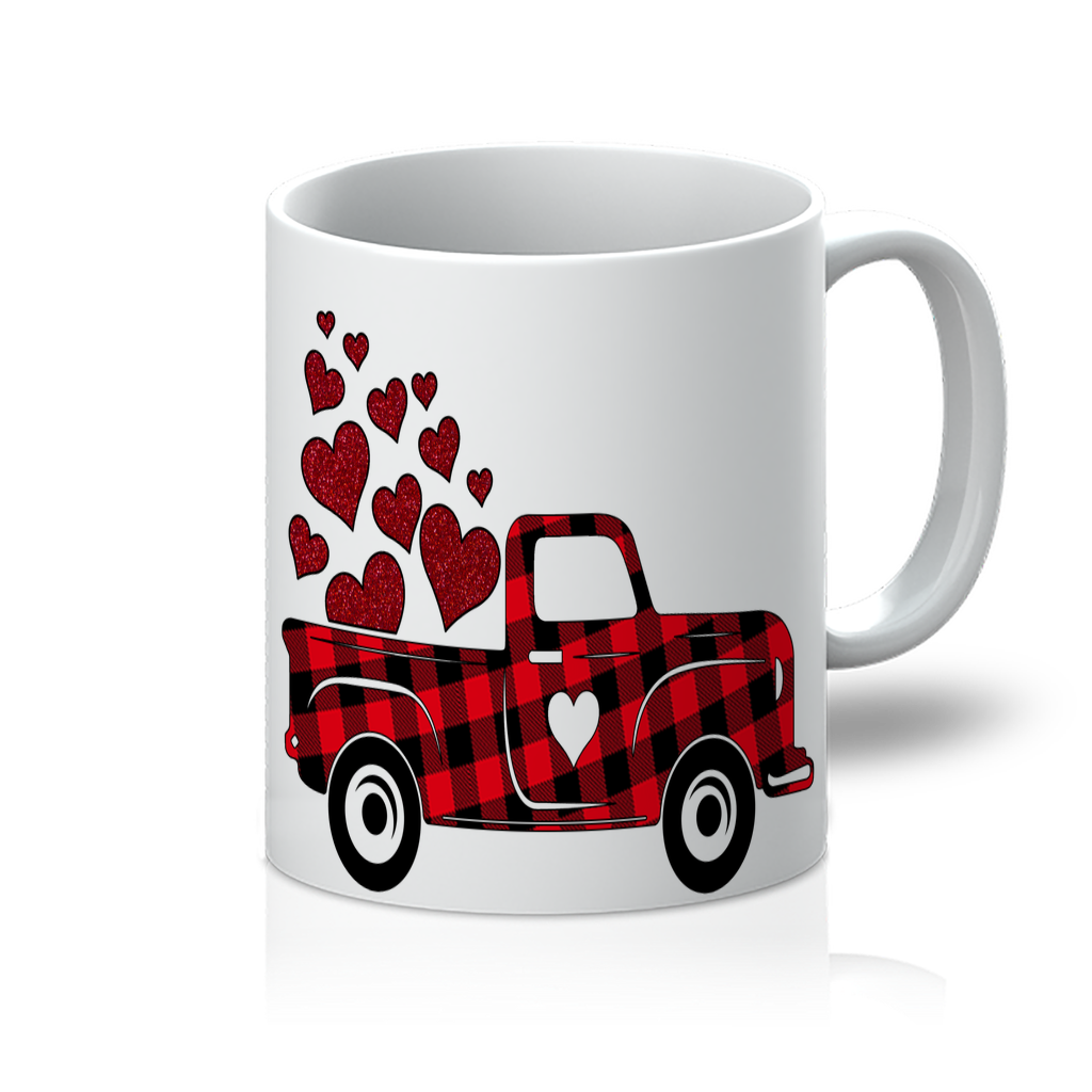 Love Truck 11oz Mug - DirectlyPersonalised