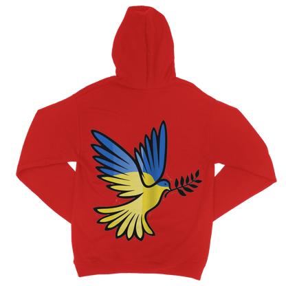 SUPPORT FOR UKRAINE Classic Adult Zip Hoodie - DirectlyPersonalised
