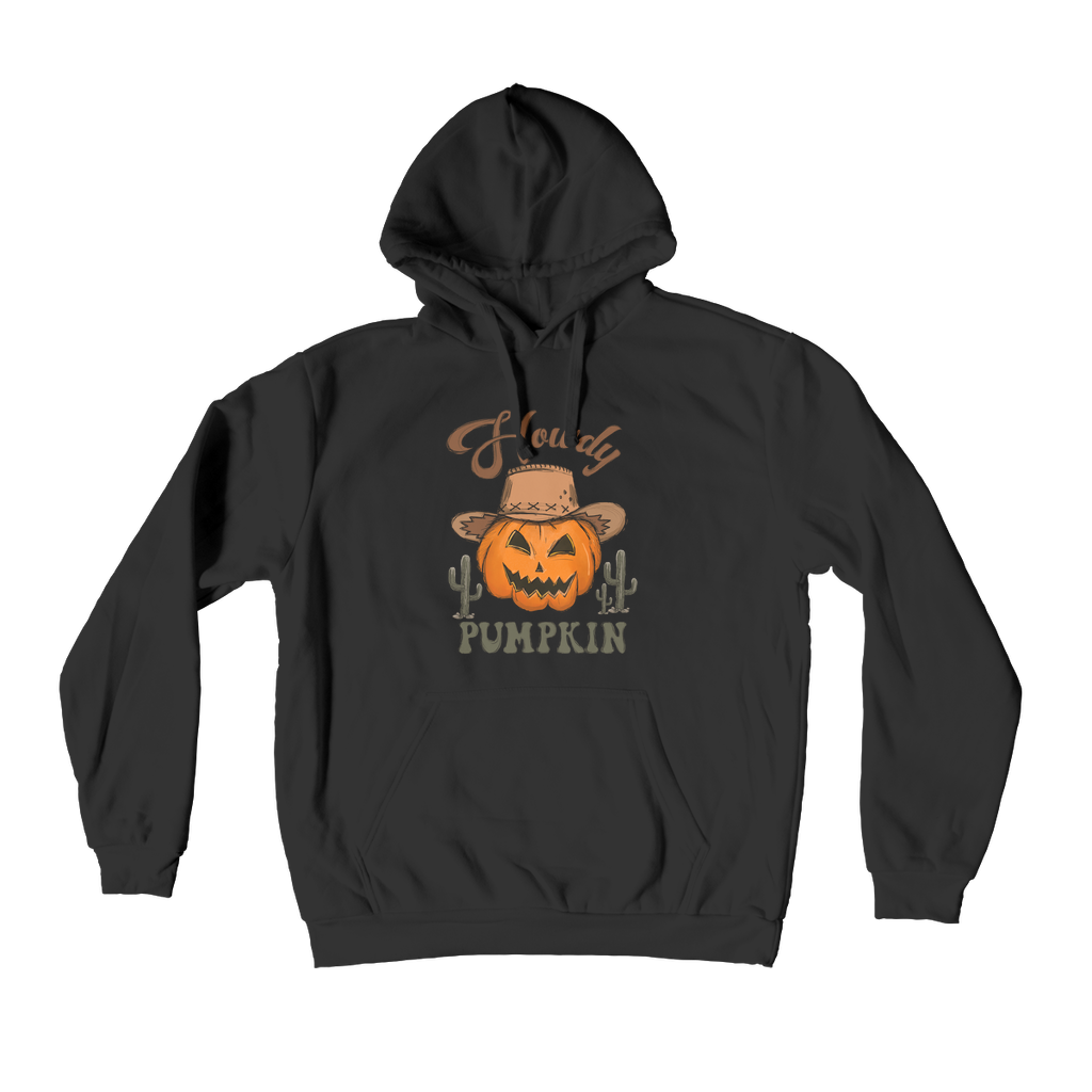 HOWDY PUMPKIN Premium Adult Hoodie - DirectlyPersonalised