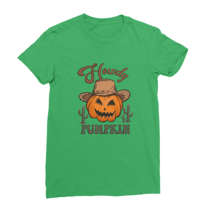 HOWDY PUMPKIN Classic Women's T-Shirt - DirectlyPersonalised