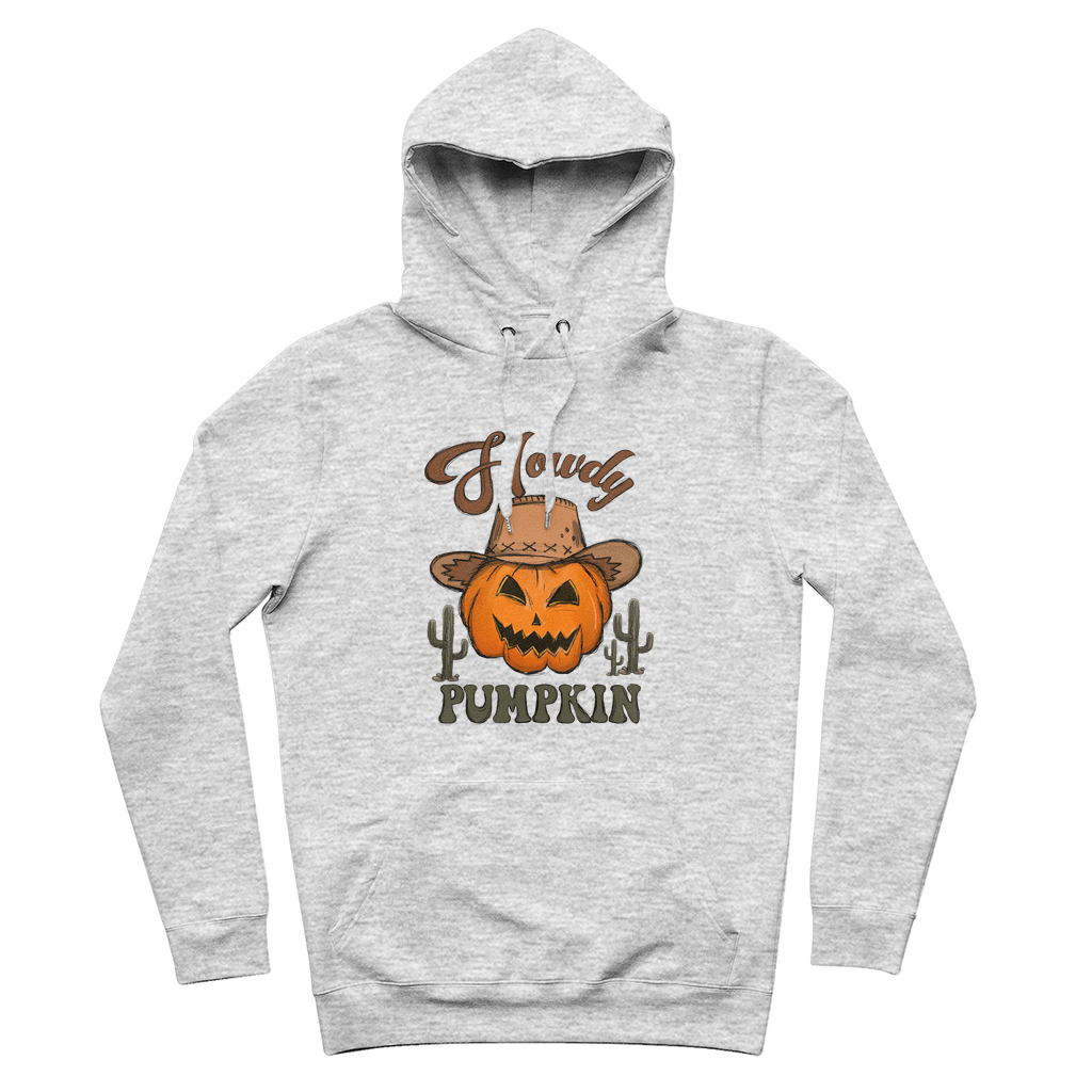 HOWDY PUMPKIN 100% Organic Cotton Hoodie - DirectlyPersonalised