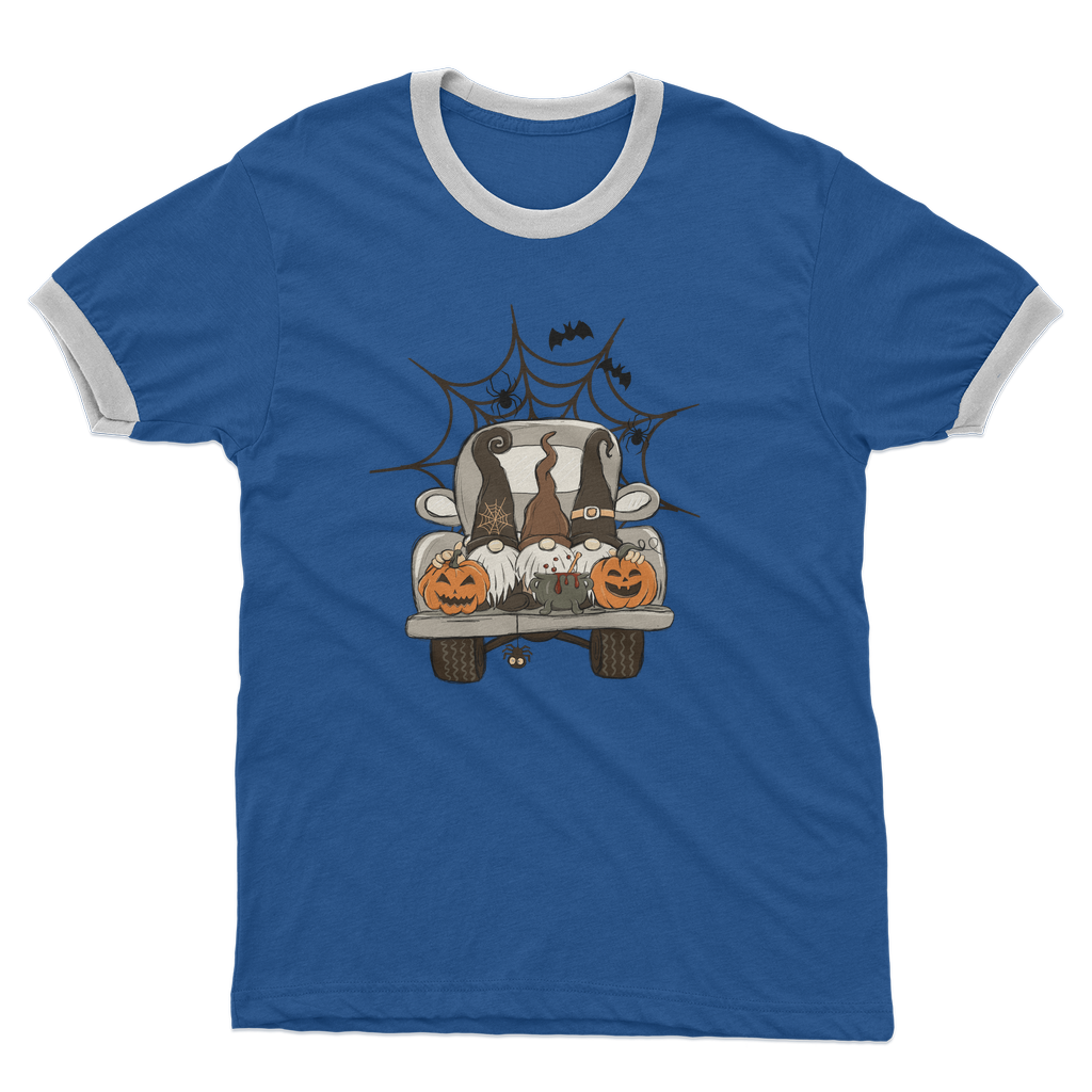 LETS GET SPOOKY Adult Ringer T-Shirt - DirectlyPersonalised