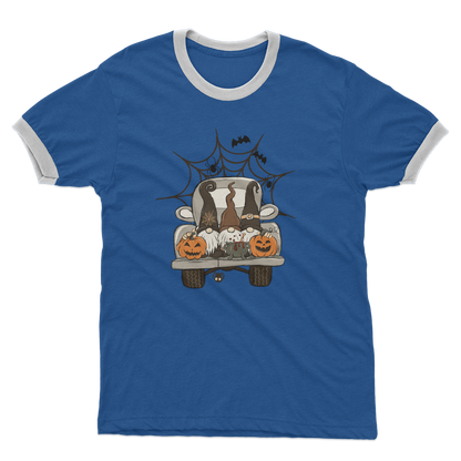 LETS GET SPOOKY Adult Ringer T-Shirt - DirectlyPersonalised