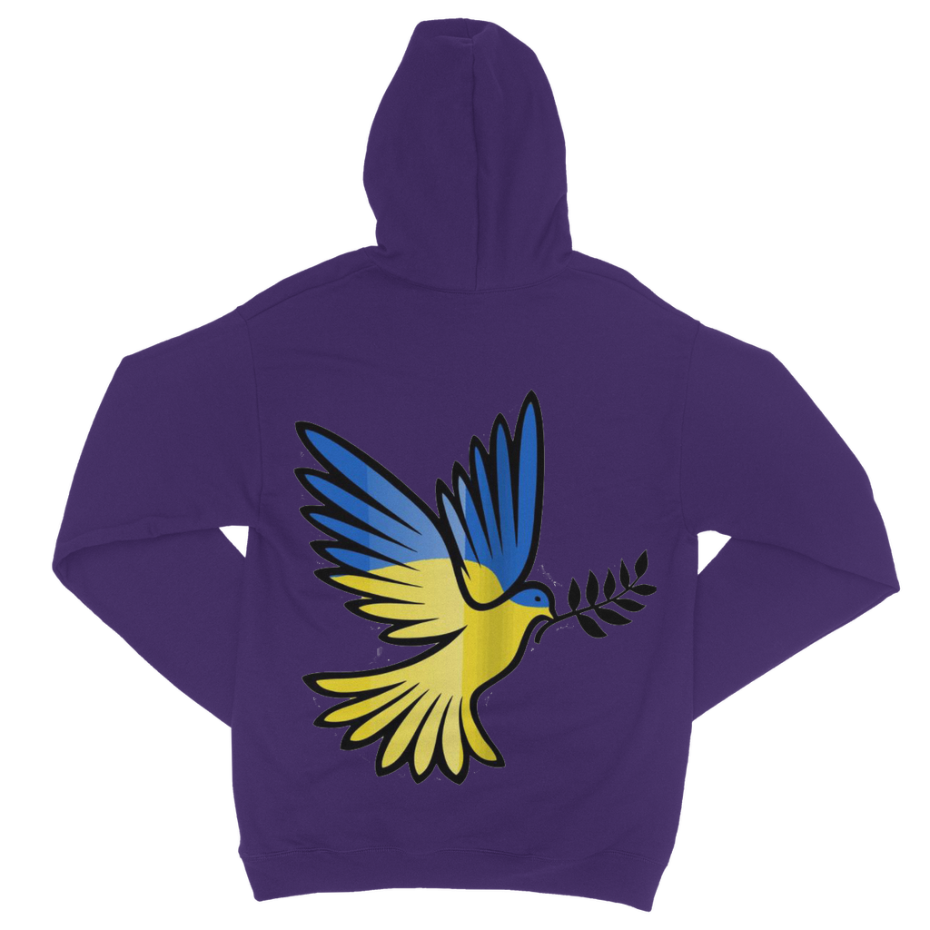 SUPPORT FOR UKRAINE Classic Adult Zip Hoodie - DirectlyPersonalised