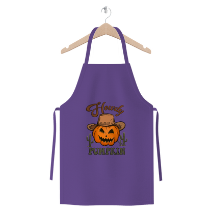 HOWDY PUMPKIN Premium Jersey Apron - DirectlyPersonalised