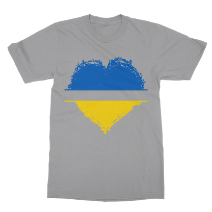 HEARTS WITH UKRAINE Classic Adult T-Shirt - DirectlyPersonalised