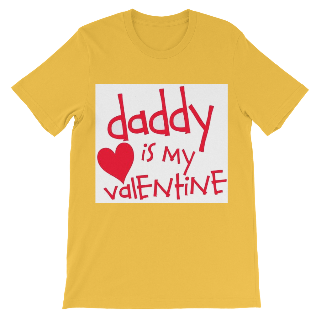 Daddy's my Valentine Premium Kids T-Shirt - DirectlyPersonalised