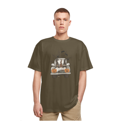 LETS GET SPOOKY Heavy Oversized T-Shirt - DirectlyPersonalised