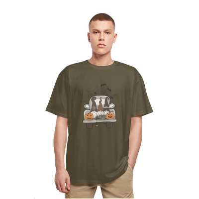 LETS GET SPOOKY Heavy Oversized T-Shirt