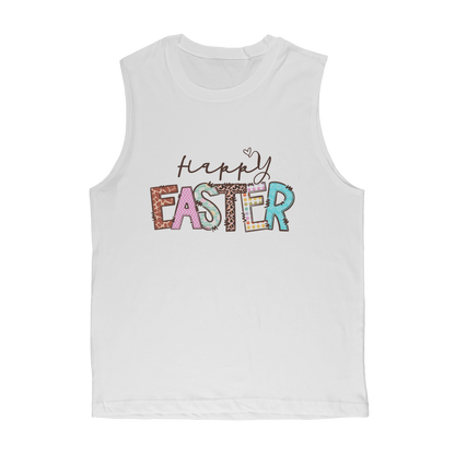 Happy Easter Classic Adult Muscle Top - DirectlyPersonalised