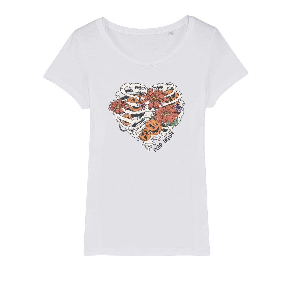 RIB CAGE Organic Jersey Womens T-Shirt - DirectlyPersonalised