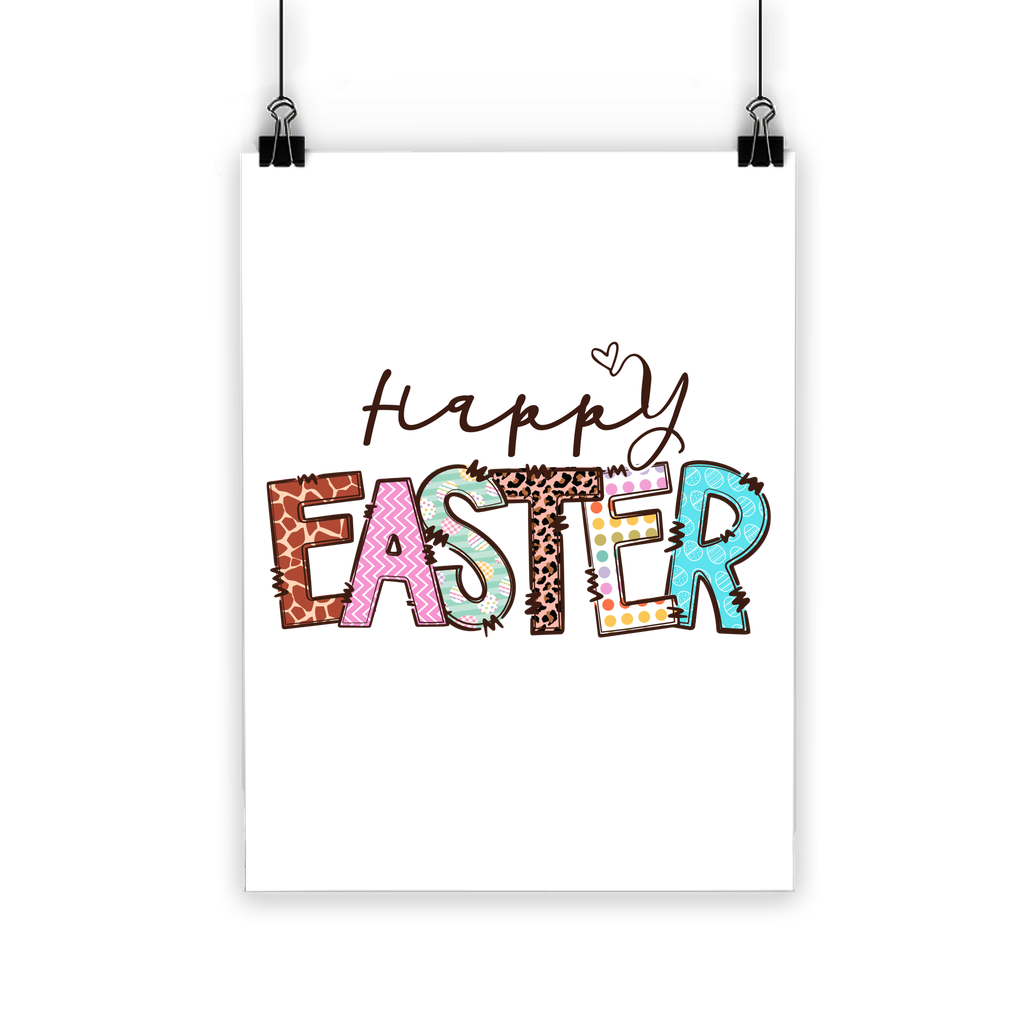 Happy Easter Classic Poster - DirectlyPersonalised