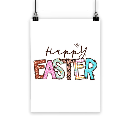 Happy Easter Classic Poster - DirectlyPersonalised