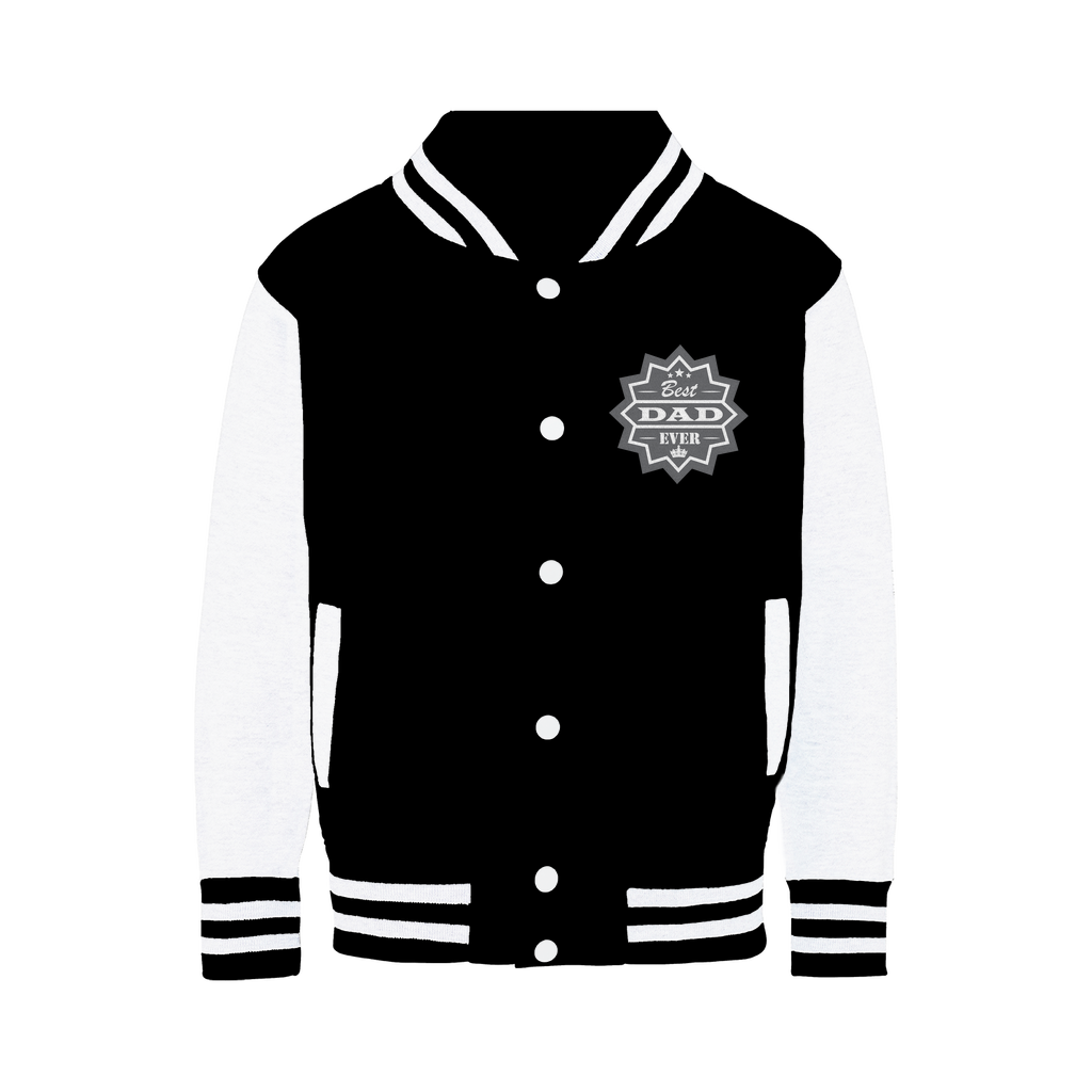 Best Dad Ever Varsity Jacket - DirectlyPersonalised