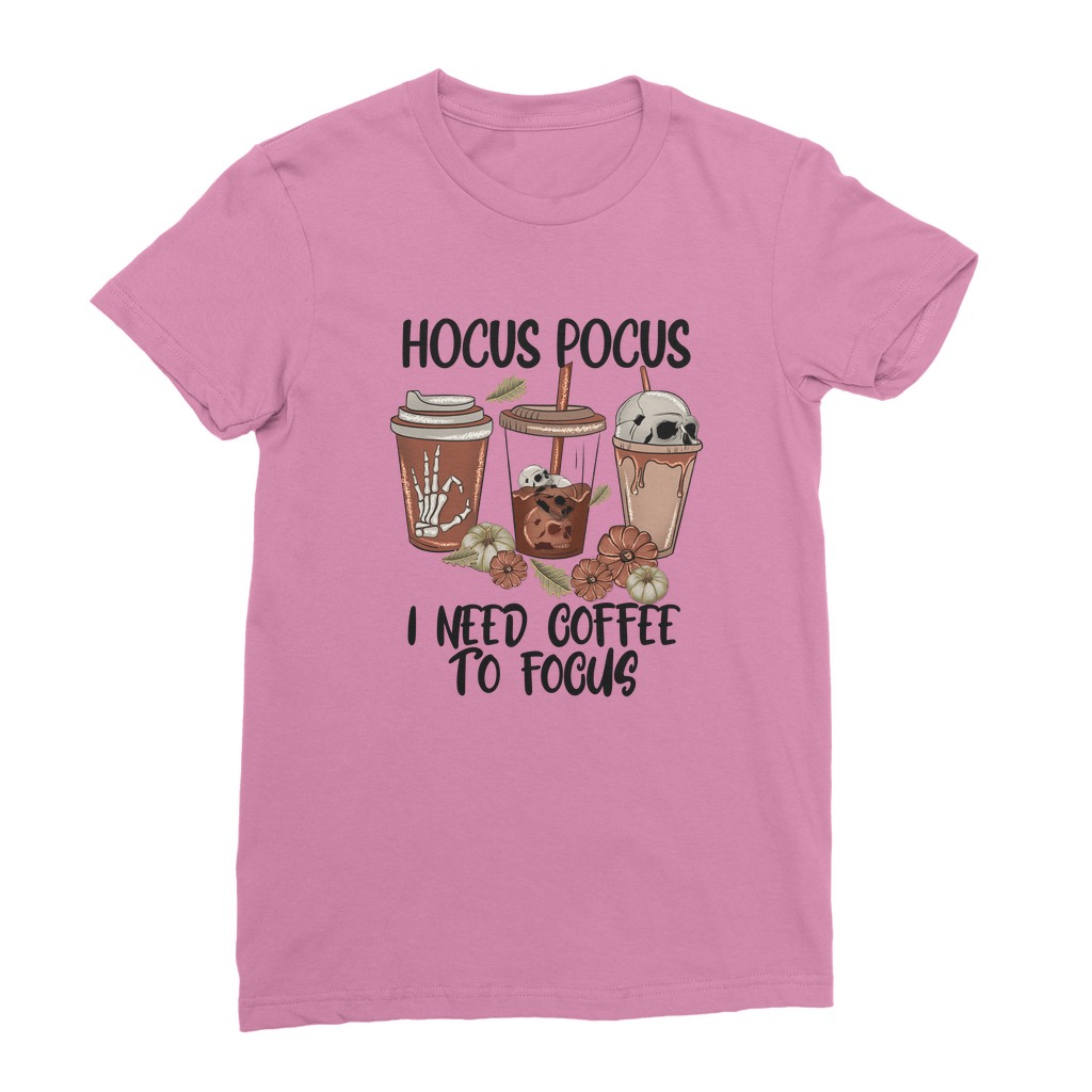 HOCUS POCUS -COFFEE DESIGN Classic Women's T-Shirt - DirectlyPersonalised