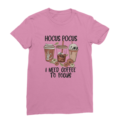 HOCUS POCUS -COFFEE DESIGN Classic Women's T-Shirt - DirectlyPersonalised