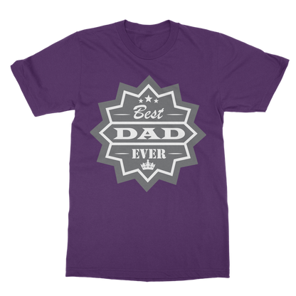 Best Dad Ever Classic Adult T-Shirt - DirectlyPersonalised
