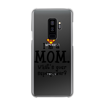 Mothers day Back Printed Transparent Hard Phone Case