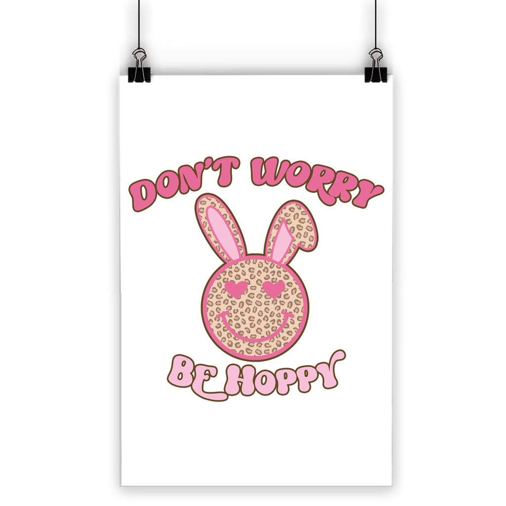 Don't worry be 'happy' Classic Poster - DirectlyPersonalised