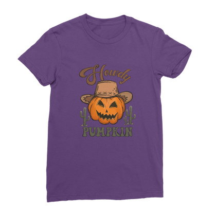 HOWDY PUMPKIN Classic Women's T-Shirt - DirectlyPersonalised