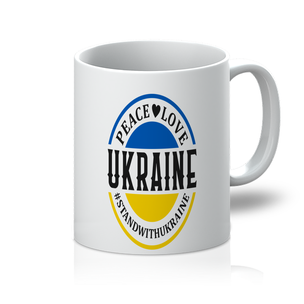 STAND WITH UKRAINE 11oz Mug - DirectlyPersonalised