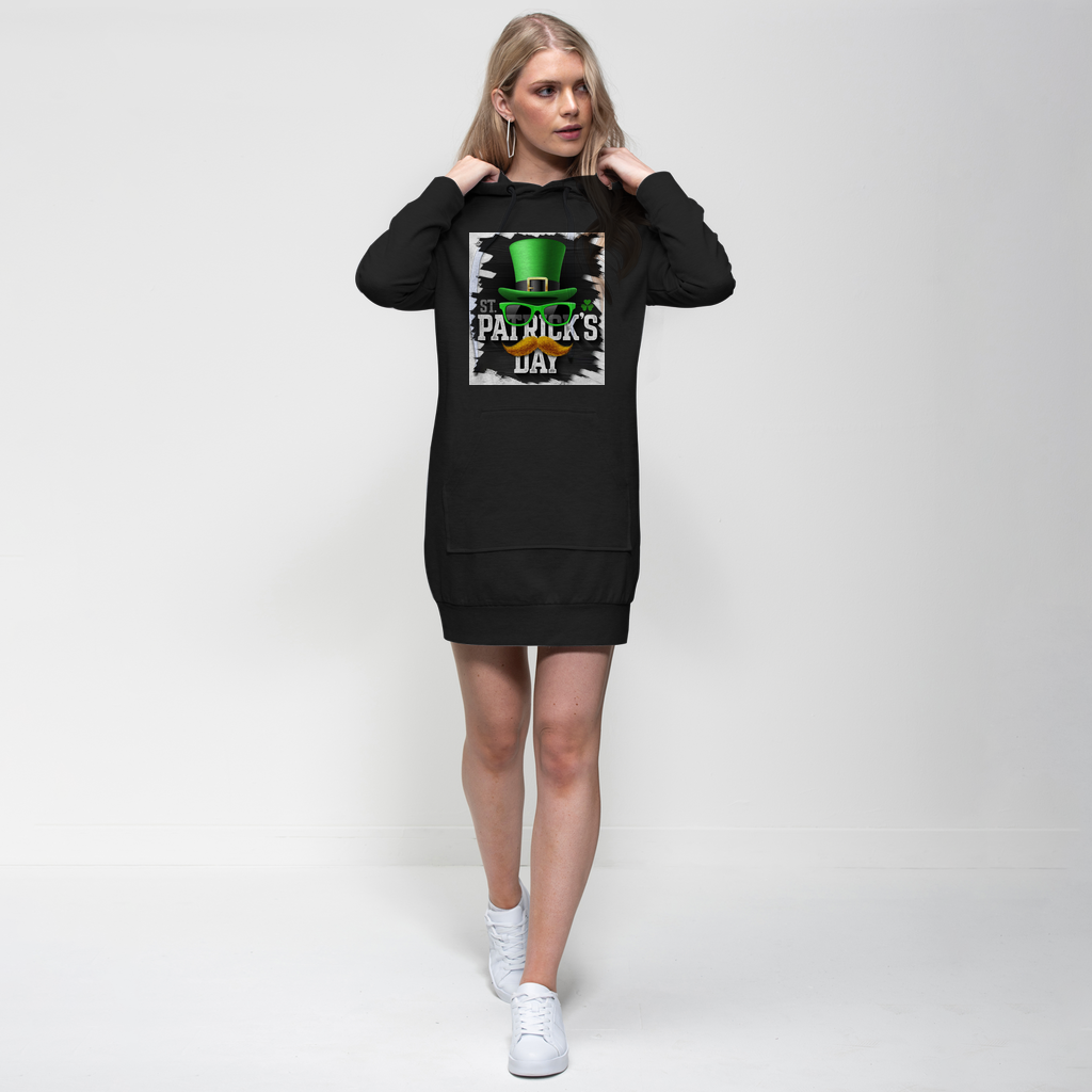 St Patricks Day Premium Adult Hoodie Dress - DirectlyPersonalised