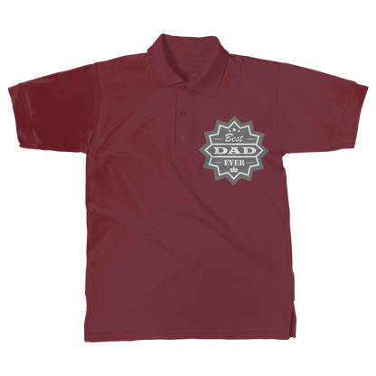 Best Dad Ever Classic Adult Polo Shirt - DirectlyPersonalised