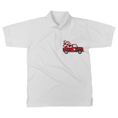 Love Truck Classic Adult Polo Shirt - DirectlyPersonalised